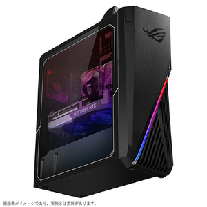 ASUS デスクトップパソコン ROG Strix GA15 ブラック G15DK-R7R3070W11E-イメージ3