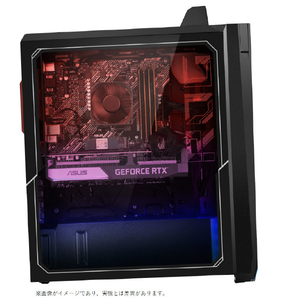 ASUS デスクトップパソコン ROG Strix GA15 ブラック G15DK-R7R3070W11E-イメージ4