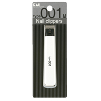 貝印 Nail Clippers ツメキリ type001M 白 KE0122ﾂﾒｷﾘ001M