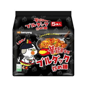 三菱ジャパン 三養ジャパン/ブルダック炒め麺 袋麺 5食パック FC103RW-イメージ1