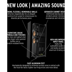 Klipsch フロアスタンディングスピーカー(1本) Klipsch Reference Premiere エボニー RP-6000F-2-イメージ3