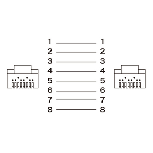 サンワサプライ つめ折れ防止カテゴリ6LANケーブル(2m) イエロー KB-T6TS-02YN-イメージ4