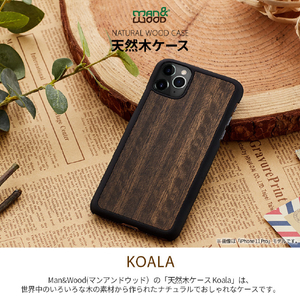 Man & Wood iPhone 14 Pro Max用天然木ケース Koala I23643I14PM-イメージ3