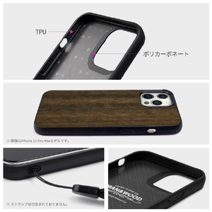 Man & Wood iPhone 14 Pro Max用天然木ケース Koala I23643I14PM-イメージ6