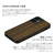 Man & Wood iPhone 14 Pro Max用天然木ケース Koala I23643I14PM-イメージ5