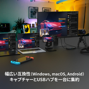 j5 create ライブ配信専用キャプチャーボード ブラック JVA01-イメージ9