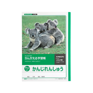 キョクトウ かんがえる学習帳 かんじれんしゅう 91字詰 1～4年生91字1冊 F887867-L417-イメージ1