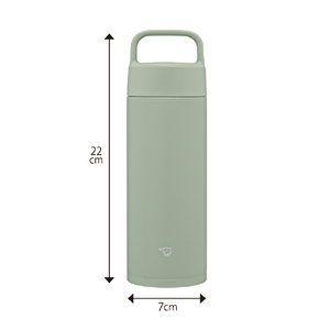 象印 ステンレスマグ(0．5L) グリーン SM-RS50-GA-イメージ8