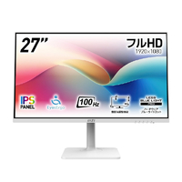 MSI 27型液晶ディスプレイ Modern MD2712PW ホワイト MODERN-MD2712PW