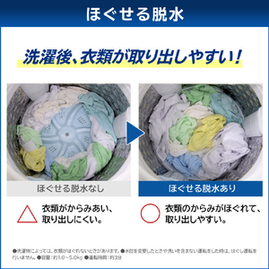 東芝 9．0kgインバーター全自動洗濯機 ZABOON グランホワイト AW-9DP4(W)-イメージ12