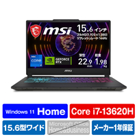 MSI ノートパソコン Cyborg 15 A13V ブラック & スケルトン CYBORG15-A13VFK-4125JP