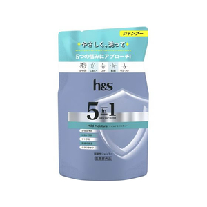 Ｐ＆Ｇ h&s 5in1 マイルドモイスチャーシャンプー 替 290g FC501PY-イメージ1