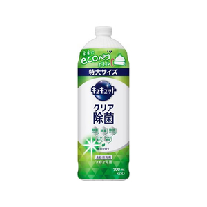 KAO キュキュット クリア除菌 緑茶の香り つめかえ用 700mL FC303NM-イメージ1