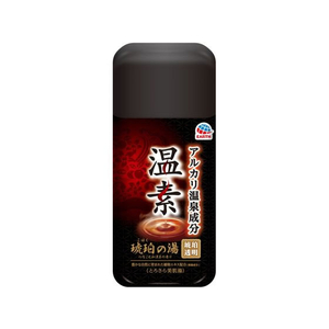 アース製薬 温素 琥珀の湯 600g FCB8082-イメージ1