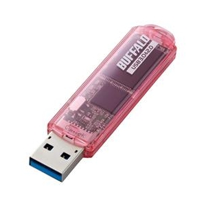 BUFFALO USB3．0対応 USBメモリ スタンダードモデル(32GB) ピンク RUF3-C32GA-PK-イメージ1