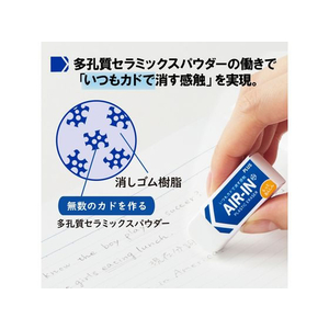 プラス 消しゴム エアイン もっとあんしん 13g 7個 FCV2832-36950/ER-060AN--イメージ4