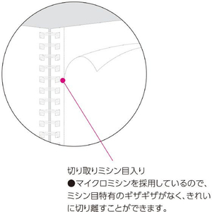 コクヨ キャンパスツインリング B6 方眼 50枚 ブラック FC525PA-ｽ-T193S5-D-イメージ3