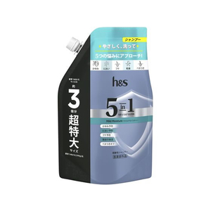 Ｐ＆Ｇ h&s 5in1 マイルドモイスチャーシャンプー 替 850g FC507PY-イメージ1