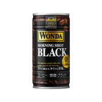 アサヒ飲料 ワンダ モーニングショット ブラック 185g FCC6887