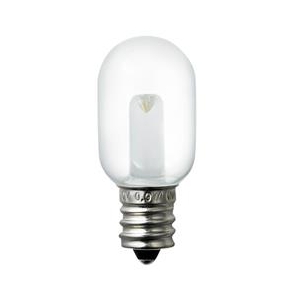 エルパ LED電球 E12口金 全光束40lm 0．9W クリア昼白色相当 LDT1CN-G-E12-G125-イメージ2