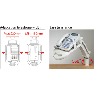 アスカ テレホンスタンド フレックス F109403-TS8802-イメージ4