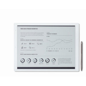 富士通 QUADERNO(Gen．2) A4サイズ 電子ペーパー サテンホワイト FMVDP41-イメージ2
