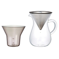 キントー コーヒーカラフェセット 2cups SCS SCSｺ-ﾋ-ｶﾗﾌｴｾﾂﾄST300ML