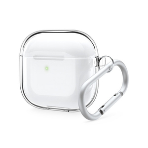 elago AirPods 4用カラビナ付きTPUケース クリア EL AP4CSTPHR TR-イメージ2