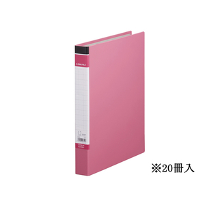 キングジム DリングファイルBF A4タテ とじ厚21mm ピンク 20冊 1箱(20冊) F844563-608BFﾋﾝ-イメージ1