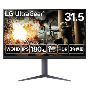 LGエレクトロニクス 31．5型液晶ディスプレイ 32GS75Q-B-イメージ1