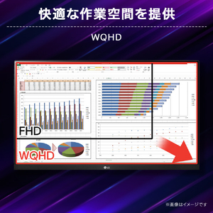 LGエレクトロニクス 31．5型液晶ディスプレイ 32GS75Q-B-イメージ3