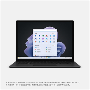 マイクロソフト Surface Laptop 5 15インチ(i7/8GB/512GB) ブラック RFB-00045-イメージ1