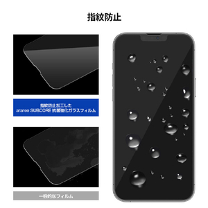 araree iPhone 13 Pro Max用抗菌強化ガラスフィルム Subcore AR21669I13PM-イメージ12