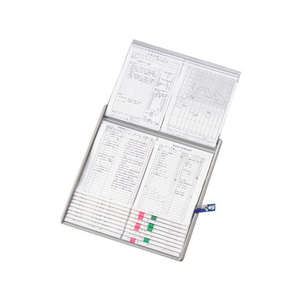 リヒトラブ カラーカードインデックス A4 11枚 ブルー FC64953-HC111C-2-イメージ2