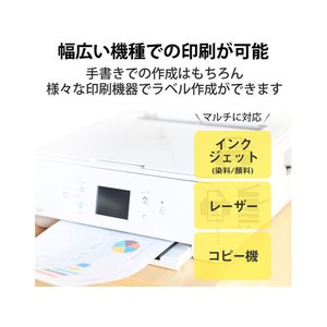 エレコム 宛名表示ラベル 速貼 10面 20シート FC09045-EDT-TMQN10-イメージ6