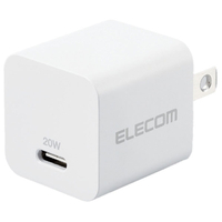 エレコム USB Power Delivery 20W AC充電器(C×1) ホワイト MPA-ACCP28WH