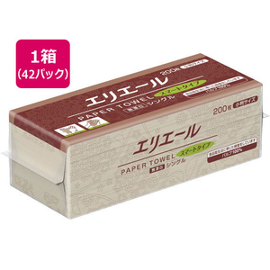 大王製紙 エリエール ペーパータオルスマート 無漂白 小判 42パック F044895-703362-イメージ1