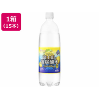 アイリスオーヤマ 富士山の天然水 強炭酸水レモン 1L×15本 FC673TB-311745