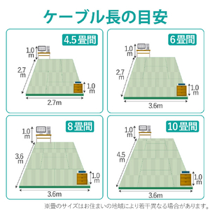 エレコム Cat6A LANケーブル(20m) ホワイト LD-GPAT/WH20/RS-イメージ6