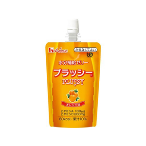 ハウス食品 水分補給ゼリー プラッシー オレンジ味 120g FC433SG-イメージ1