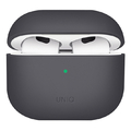 UNIQ AirPods(第3世代)用HYBRID LIQUID SILICON CASE LINO ASH GREY UNIQ-AIRPODS2021-LINOGRY