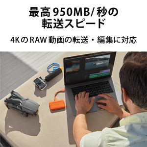 LACIE Rugged SSD(2TB) STHR2000800-イメージ3