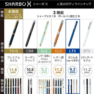 ゼブラ シャーボX LT3 シャンパンゴールド FC734RW-SB22-CGO-イメージ8