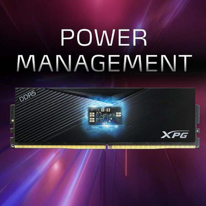 XPG LANCER DDR5 DRAM DDR5 5200 PC5-41600 16GB 2枚組 LANCER ブラック/ホワイト AX5U5200C3816G-DCLABK-イメージ3