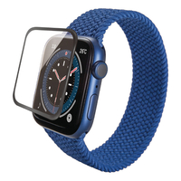 エレコム Apple Watch SE/Series 6/5/4[40mm]用ガラスフィルムフレーム付/光沢 ブラック AW-20SFLGFRBK