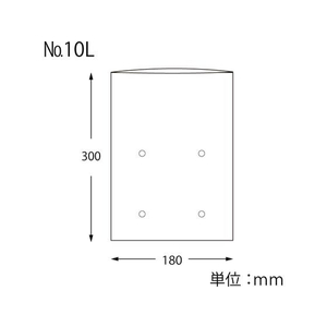 スワン ボードンパック #20ー10L 穴あり プラマーク入り 100枚 FC683SA-006763241-イメージ2