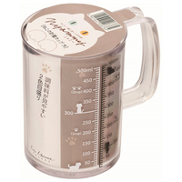 貝印 ねこの計量カップ 500ml Nyammy DH2728ﾈｺｶﾂﾌﾟ500