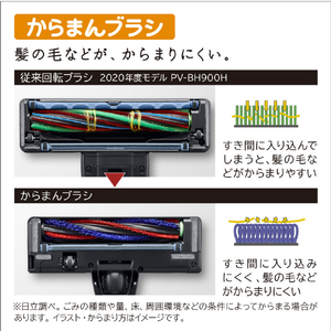 日立 サイクロン式コードレススティッククリーナー パワーブーストサイクロン サテンブラック PV-BH900SL K-イメージ11