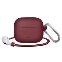 UNIQ AirPods(第3世代)用SILICONE HANG CASE VENCER BURGUNDY MAROON UNIQ-AIRPODS2021-VENMRN