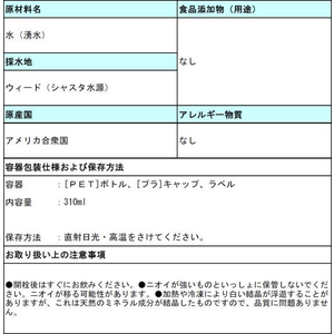 大塚食品 クリスタルガイザー 310ml 48本 1セット(48本) F840241-イメージ2